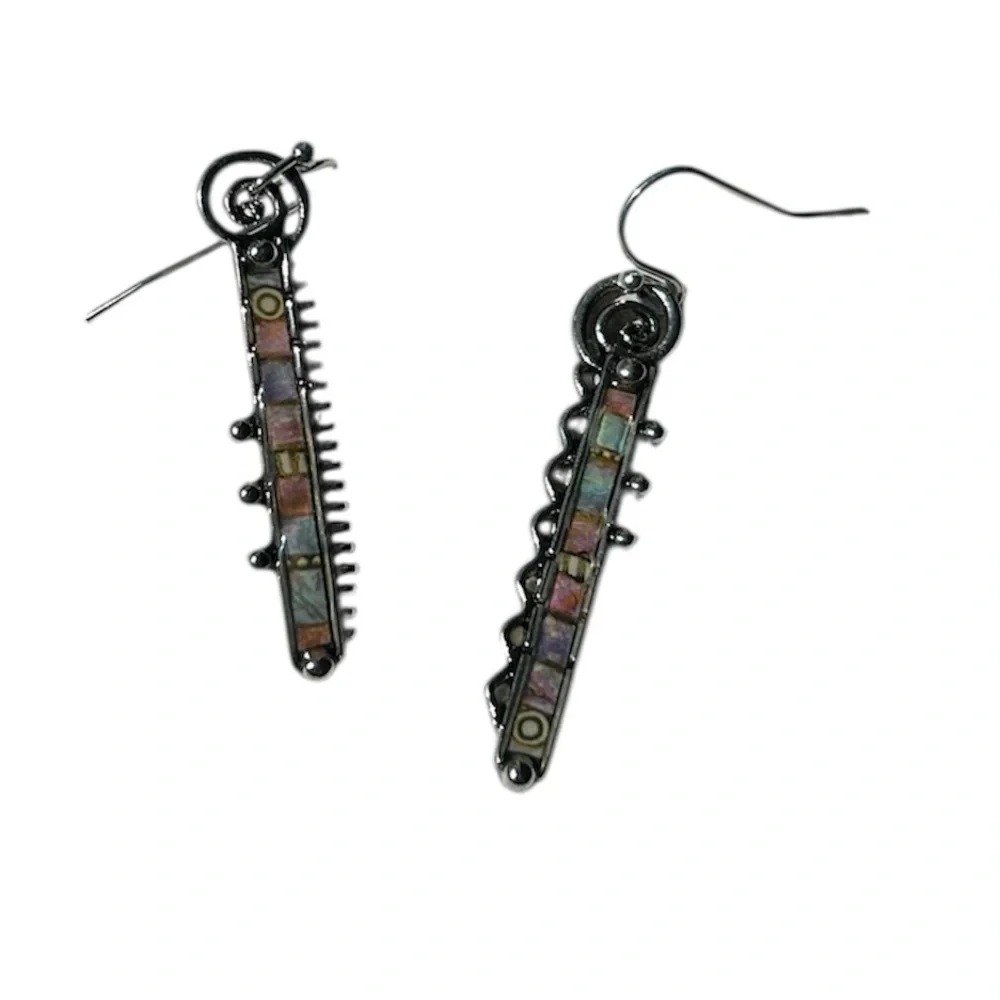 New Colorful Artsy Geometric Earrings
